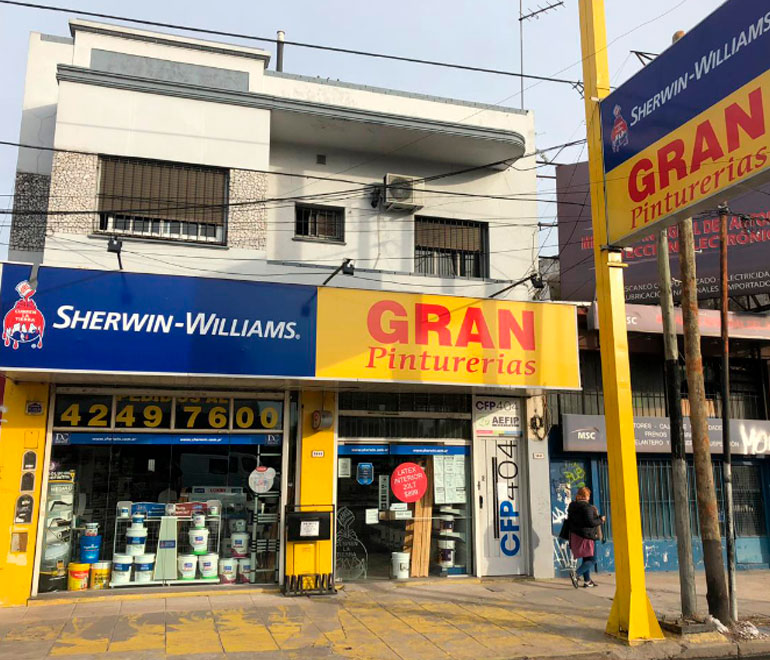 Gran Pinturerías sucursal Remedios de Escalada